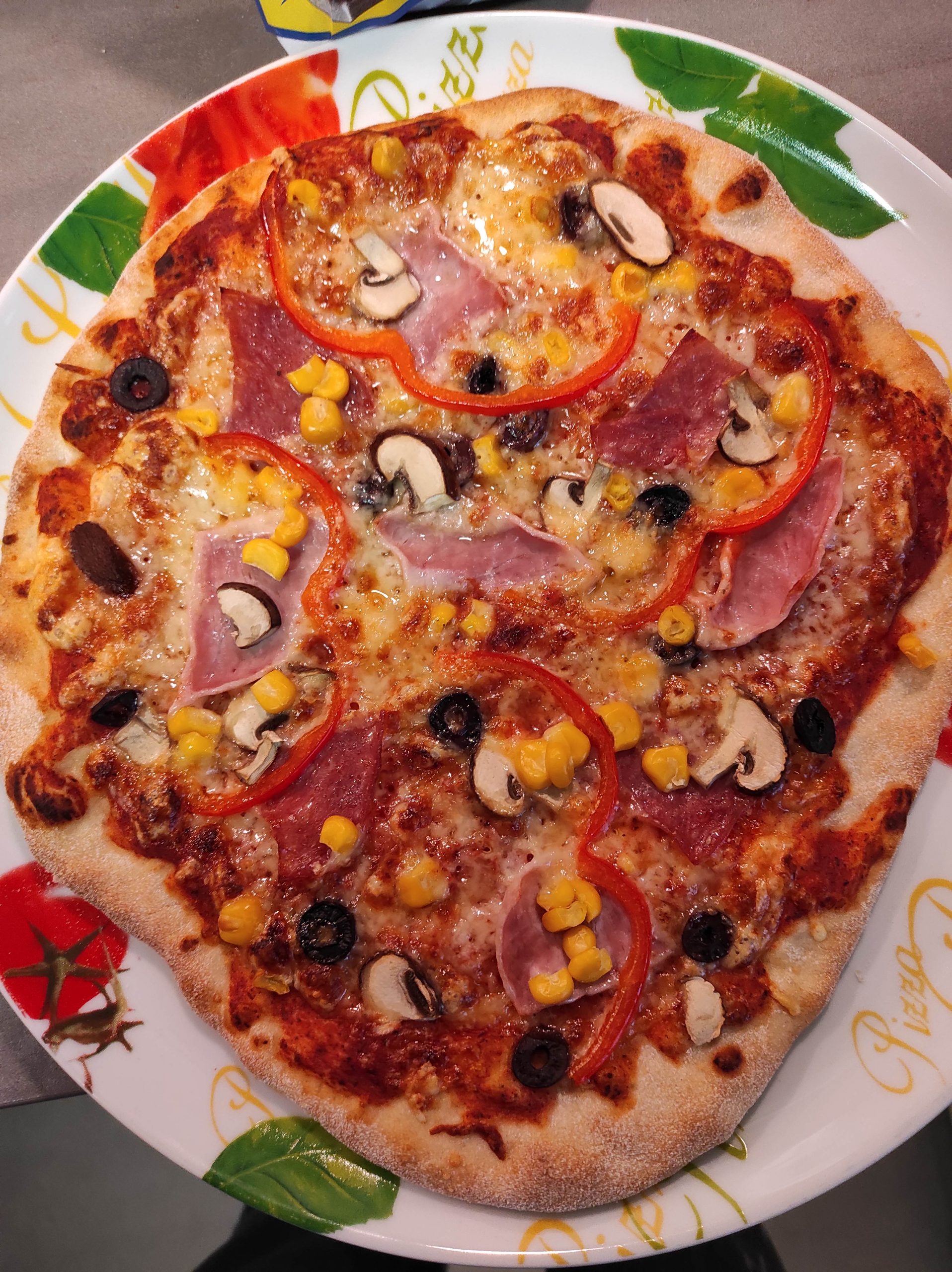 Dinkel-Pizza
