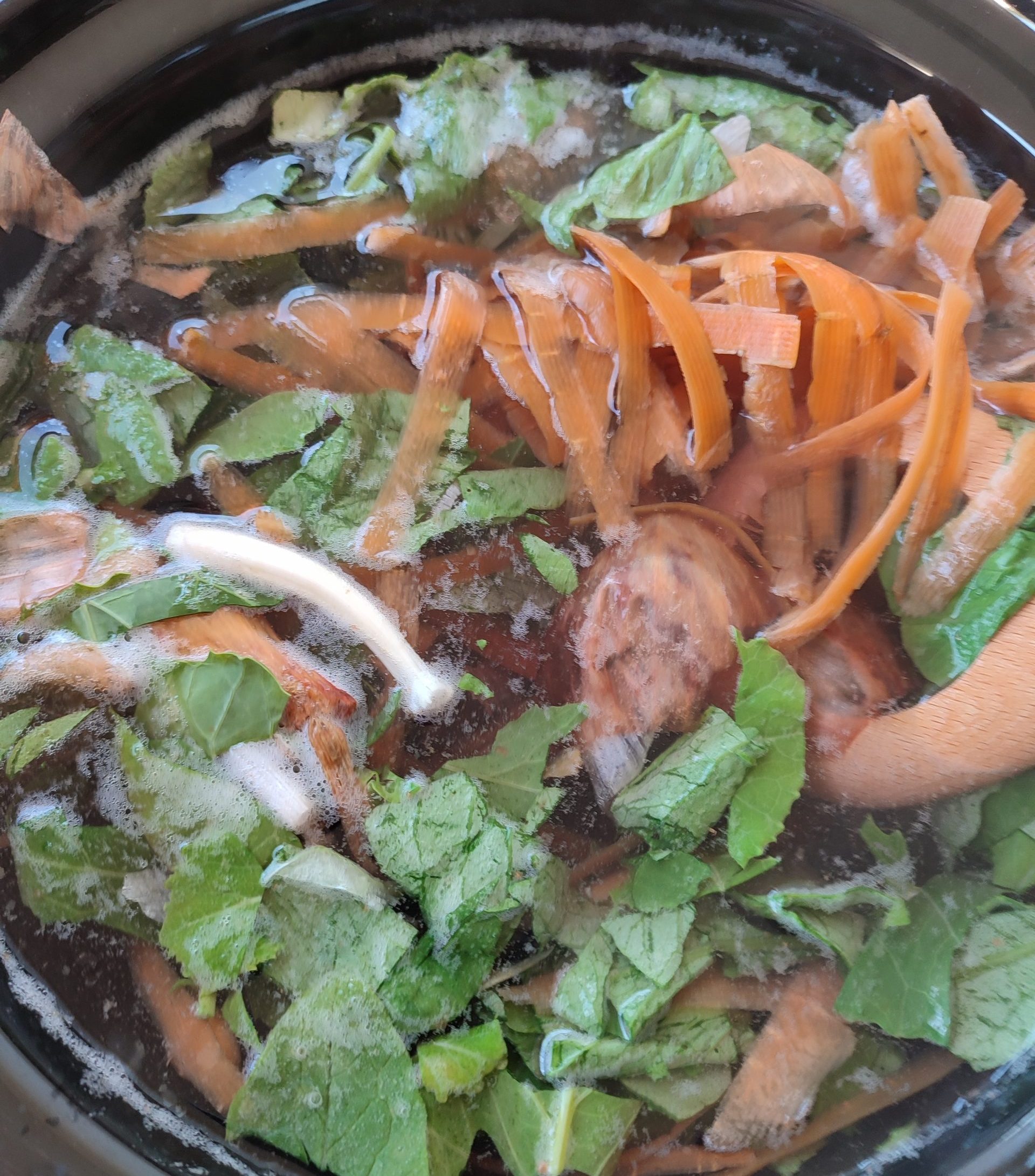 Gemüsefond aus „Abfall“