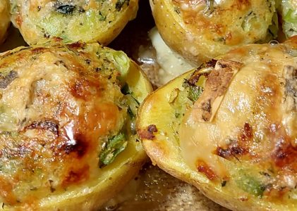 Gefüllte Backkartoffeln – vegetarisch lecker