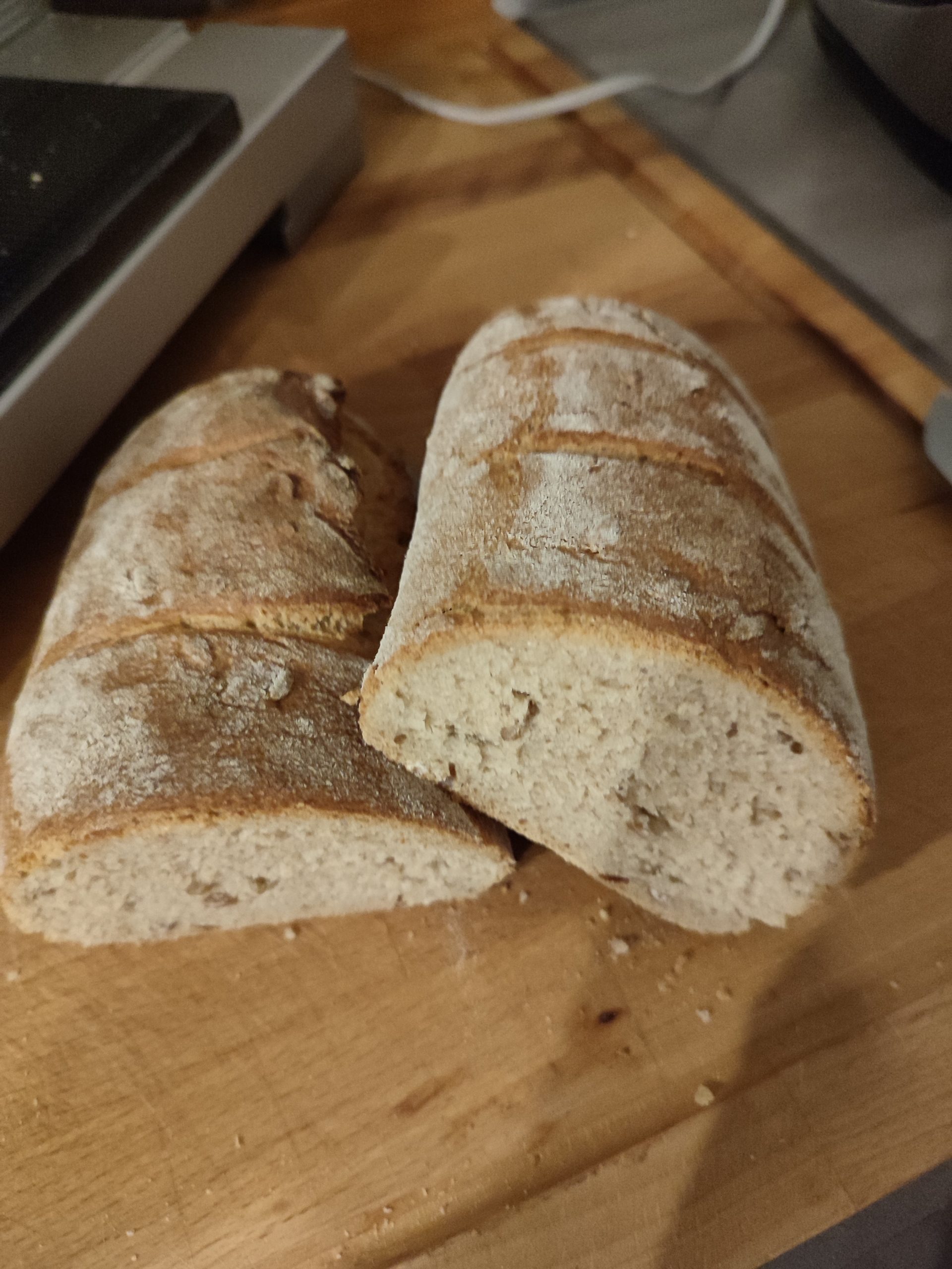 Bierbrot mit Roggensauerteig