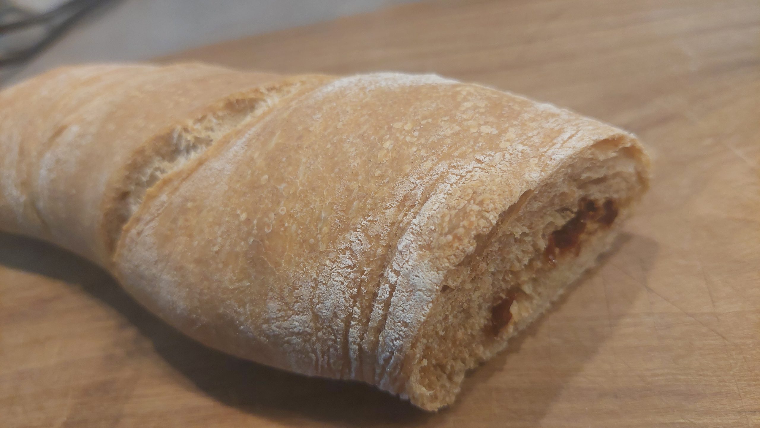 Wurzelbaguette mit Dinkelvollkornmehl und Balsamico