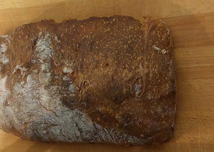Ciabatta aus Dinkelruchmehl – ciabatta buio