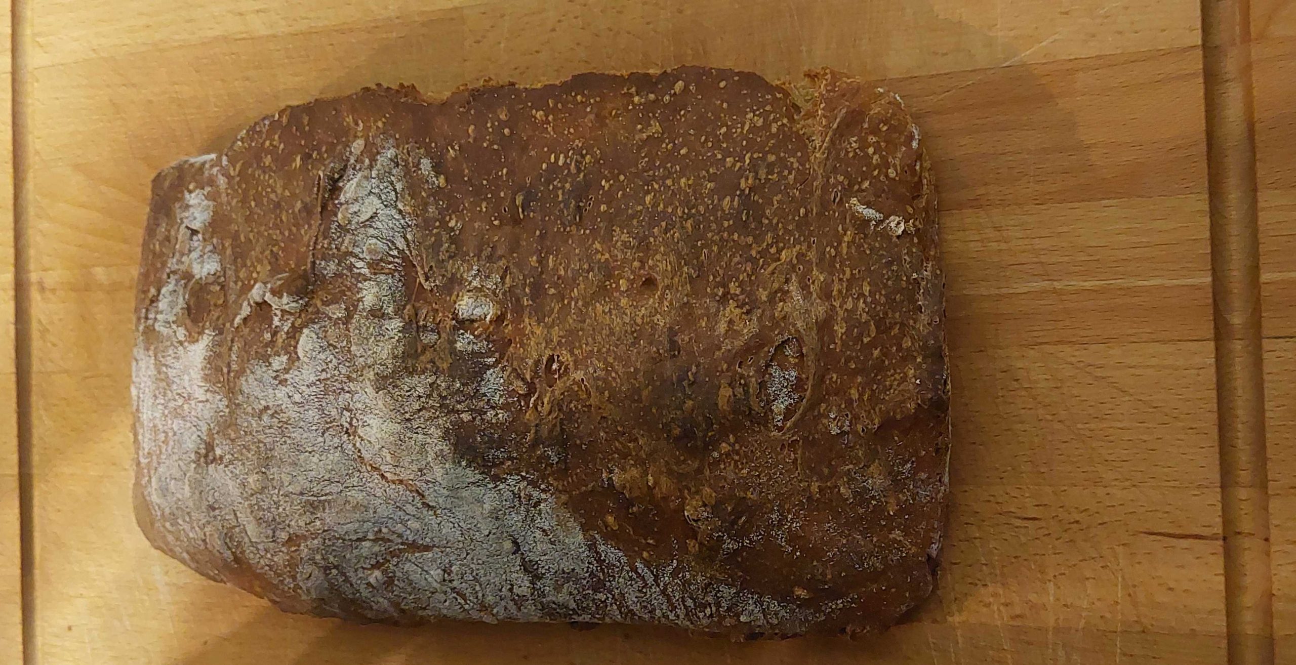 Ciabatta aus Dinkelruchmehl – ciabatta buio