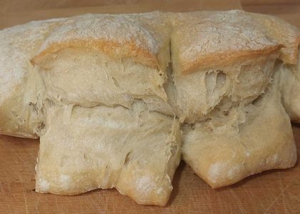 Dinkelbrot nach Art eines Pane di Matera