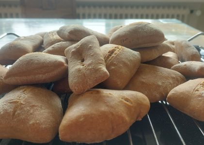 Brötchen mit Schwarzbier