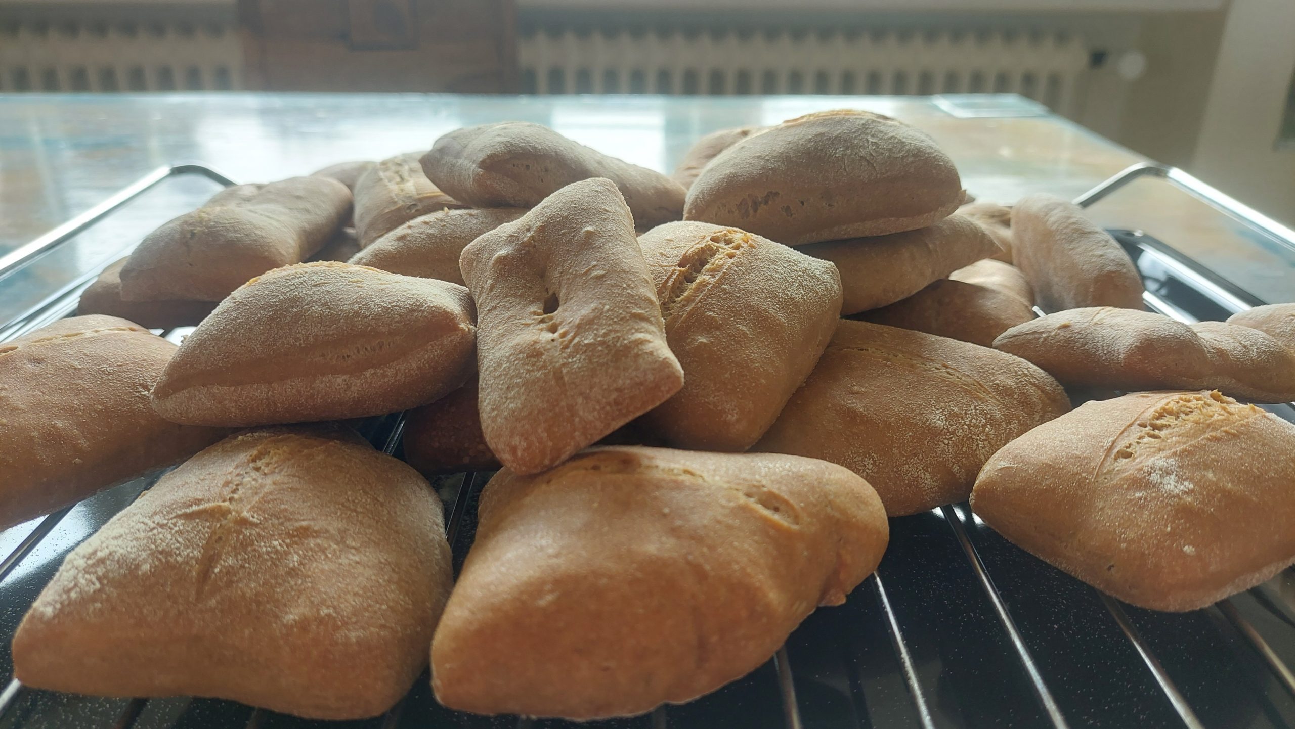 Brötchen mit Schwarzbier