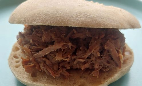 Pulled Beef mit Schwarzbier